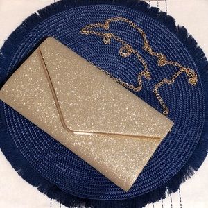 Shining Envelope Clutch Purse for Evenings and Weddings